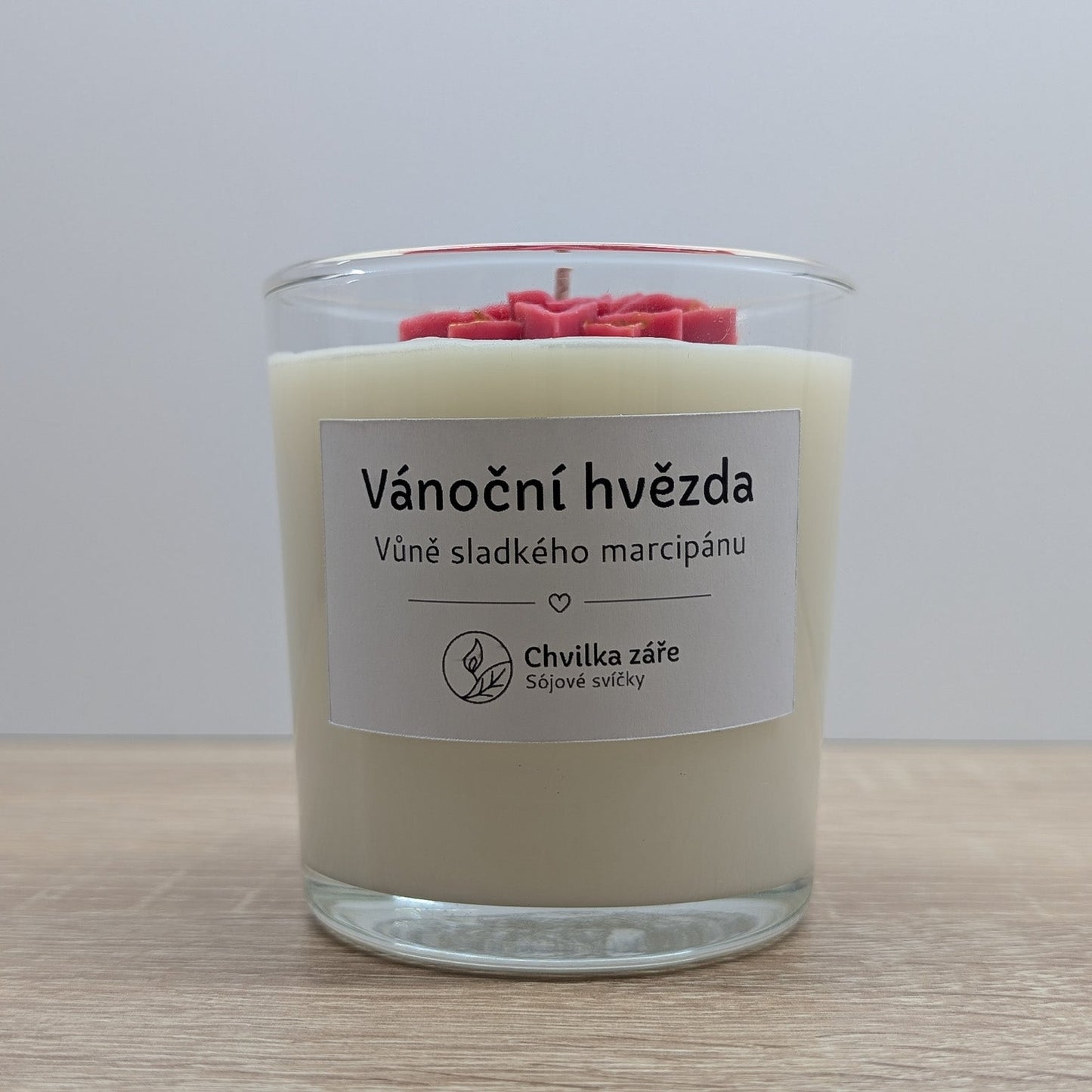 Sójová svíčka Vánoční hvězda