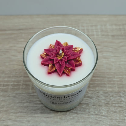 Sójová svíčka Vánoční hvězda