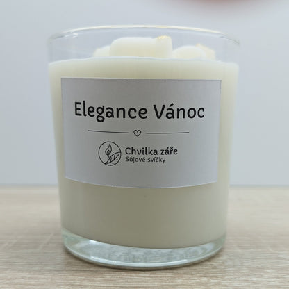 Sójová svíčka Elegance vánoc