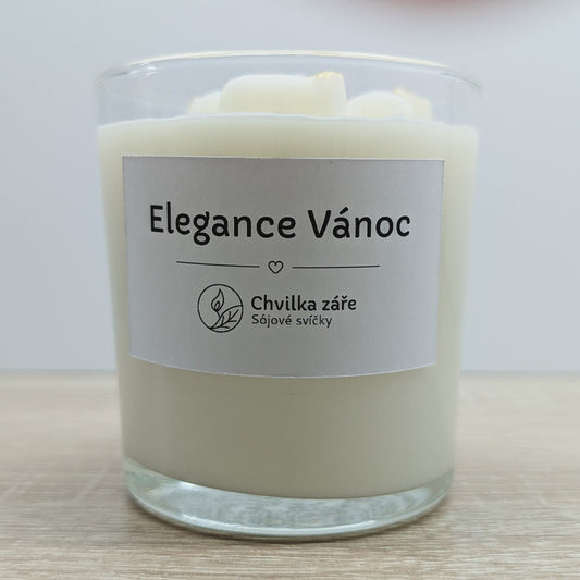 Sójová svíčka Elegance vánoc