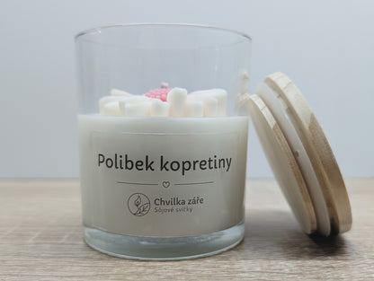 Sójová svíčka Polibek kopretiny