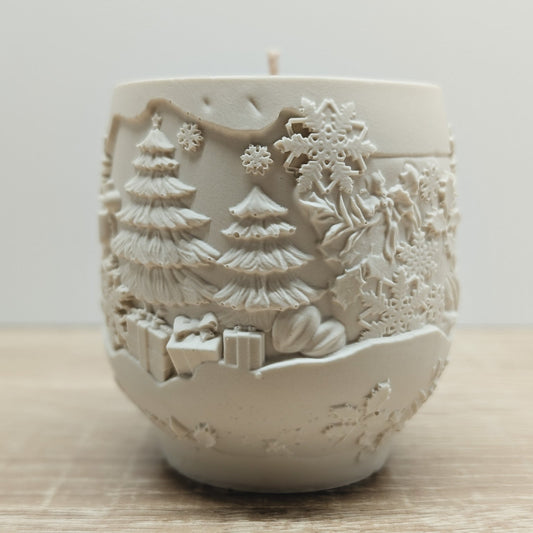 Vánoční čas Třešňová svíčka