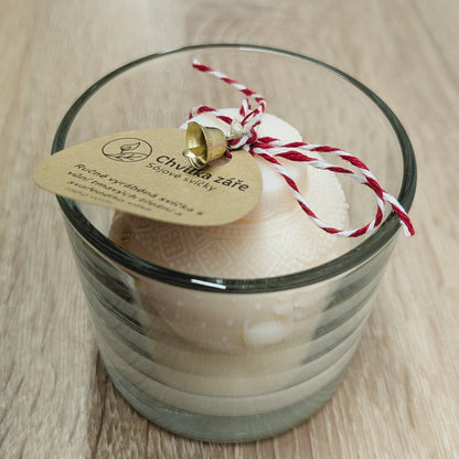 Sójová svíčka Vánoční koule