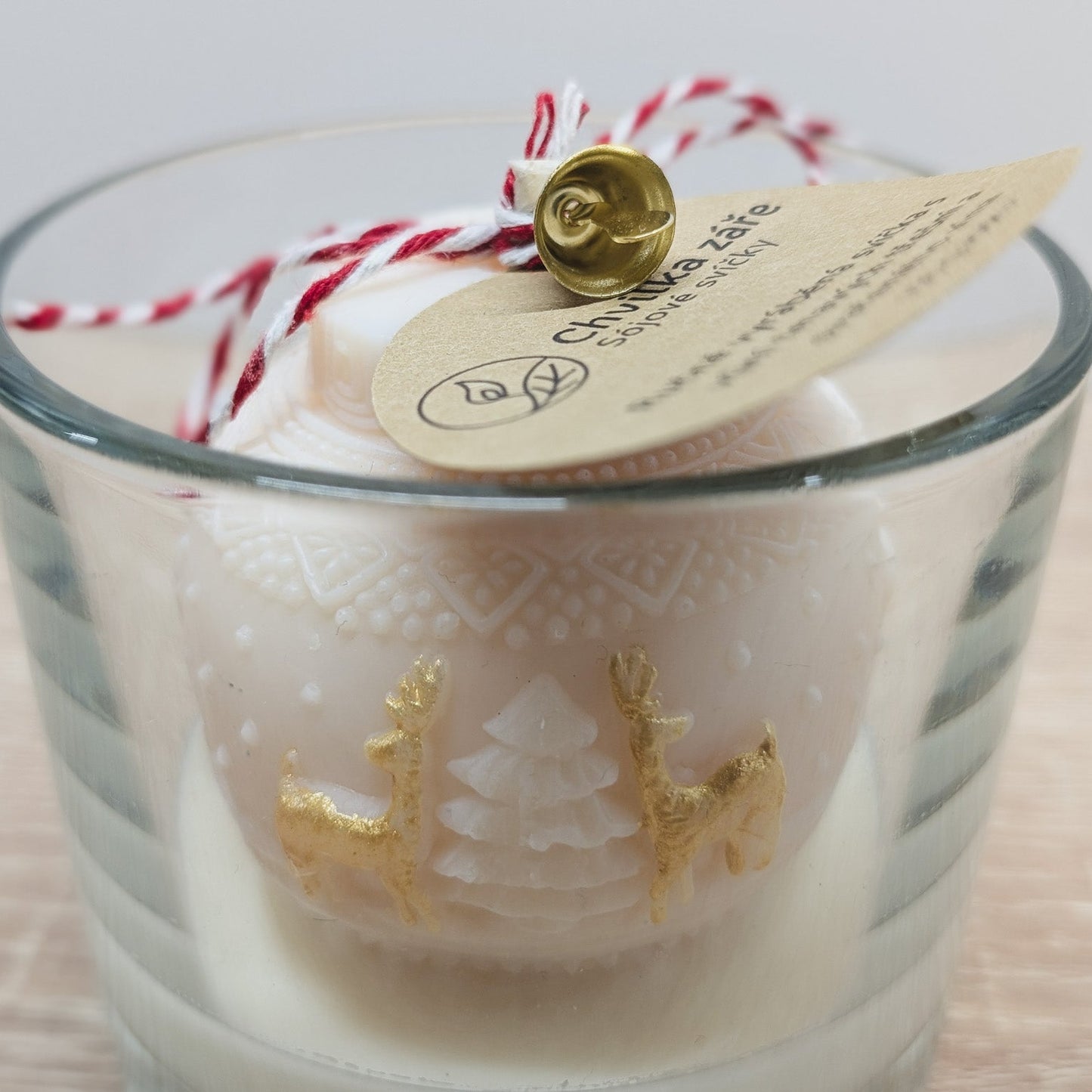 Sójová svíčka Vánoční koule