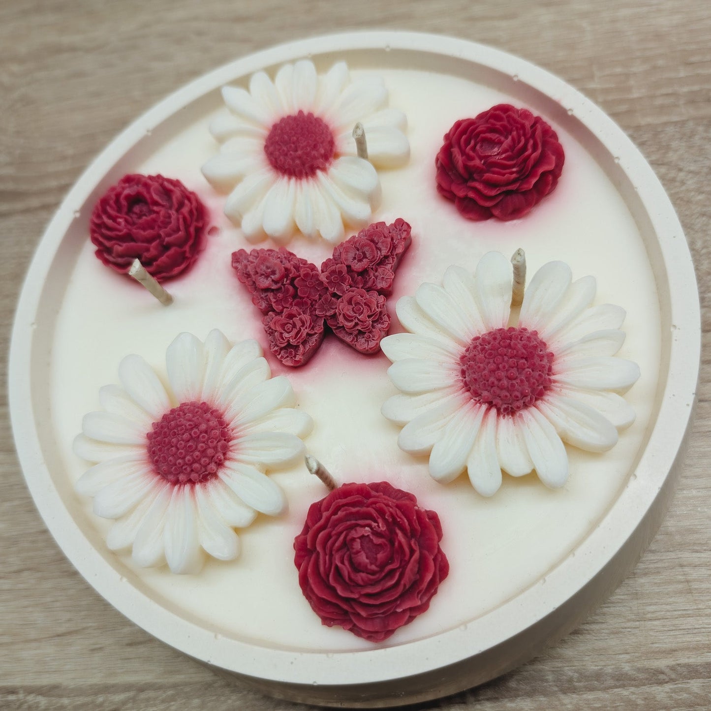 Velká sójová svíčka Rudá vášeň