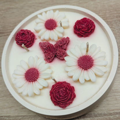 Velká sójová svíčka Rudá vášeň