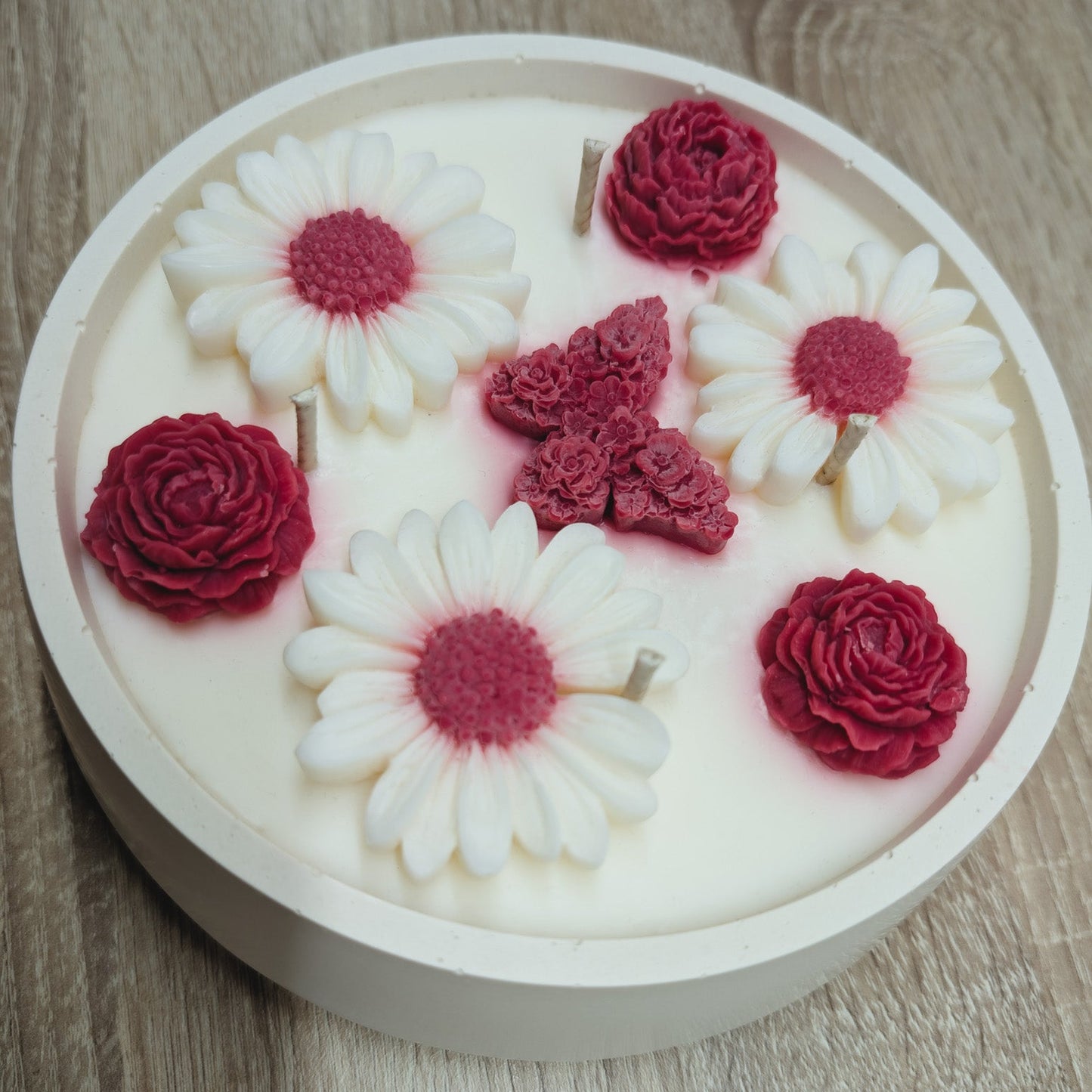 Velká sójová svíčka Rudá vášeň